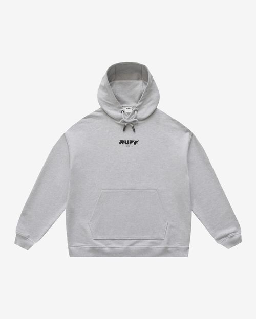 Худи RUFF Global Base Square Logo серое