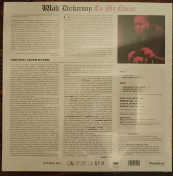 Walt Dickerson - To My Queen - LP