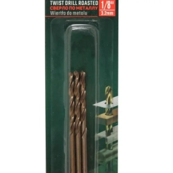 Сверло по металлу 2.4мм HSS+Co(3шт), в блистере RockForce##Rock FORCE RF-DS3332
