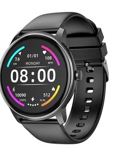 Смарт-часы Hoco Y4, 1.28", 240x240, IP68, BT5.0, 200 мАч, будильник, шагомер, черные