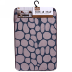 Коврик для ванной 40*60"Галька» серый