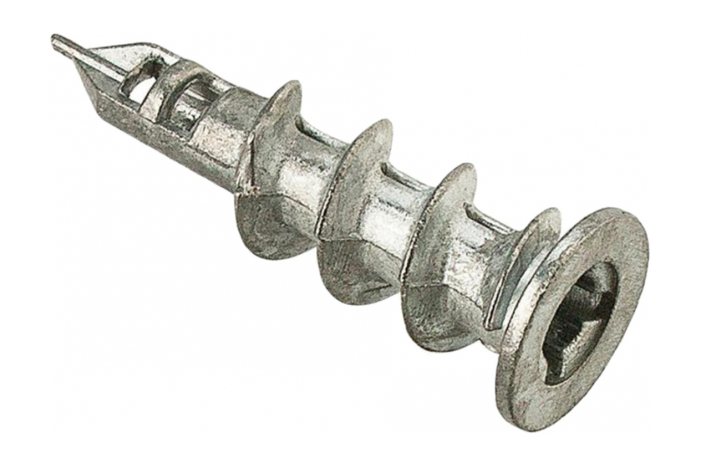 ДЮБЕЛЬ СТРОЙБАТ Д/ГИПСОКАРТОНА DRIVA МЕТАЛЛ 4ШТ