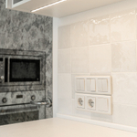 Клавиша для выключателя перекрестного (перламутровый рифленый)