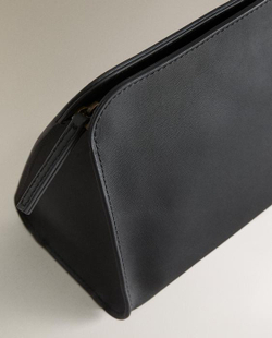 ZARA HOME КОЖАНАЯ КОСМЕТИЧКА, ЧЕРНЫЙ