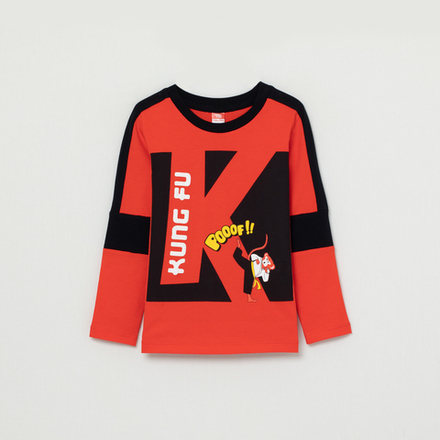 Джемпер модель "лонгслив" для мальчика