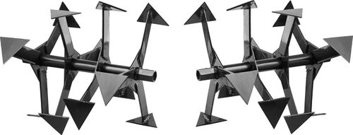 ЗУБР Ф-1, HEX 23, фрезы гусиные лапки для мотоблоков