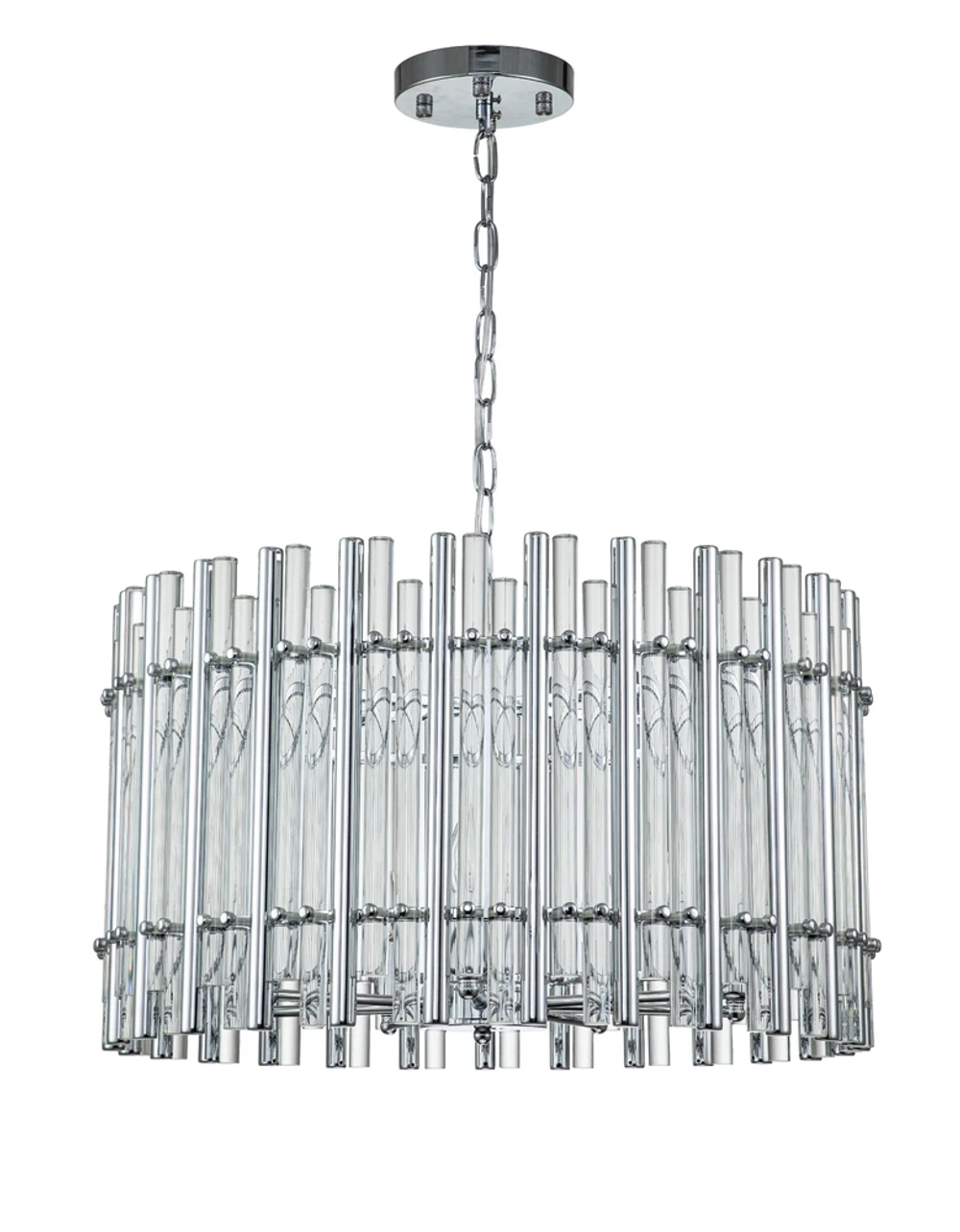 Подвесная люстра Indigo VIOLINO 12025/7P Chrome V000308