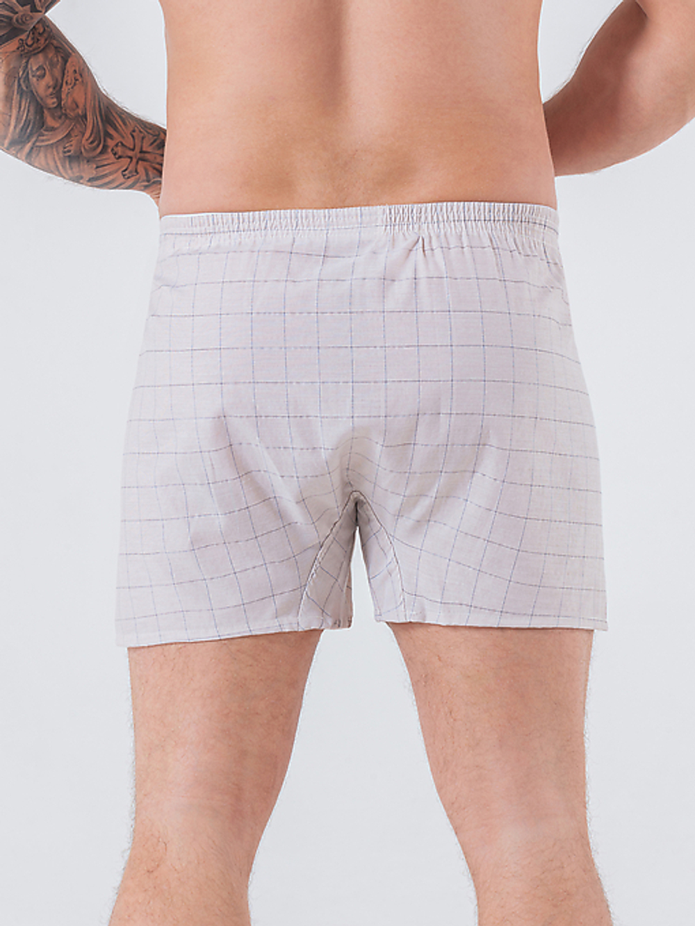 Трусы мужские боксеры бежевый