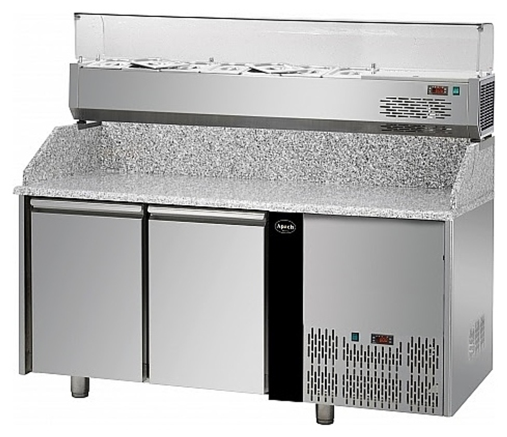 Стол для пиццы Apach APZ02+VR4 160 VD