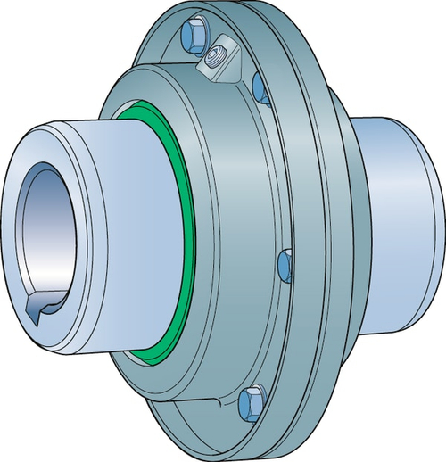 Крышка с вертикальным разъёмом муфты с металлическим пружинным элементом PHE 1070TGVCOVER