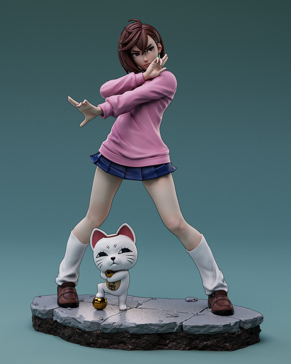 Момо Аясэ Дандадан Фигурка Momo Ayase Dandadan