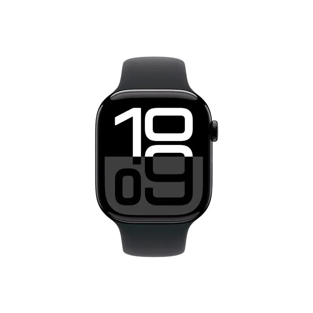 Умные часы Apple Watch Series 10 46mm Jet Black Al Black SB M/L GPS (MWWQ3)