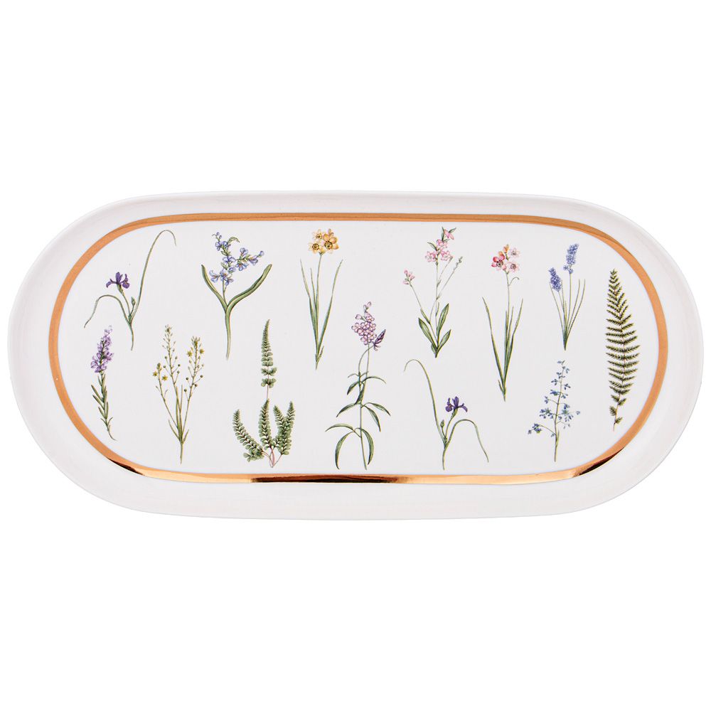 БЛЮДО LEFARD "GRASSLAND" ОВАЛЬНОЕ 30,5 СМ (КОР=36ШТ.)