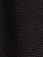 Черный кроп топ укороченный под пиджак