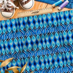 Ткань Ниагара Софт геометрия галактики