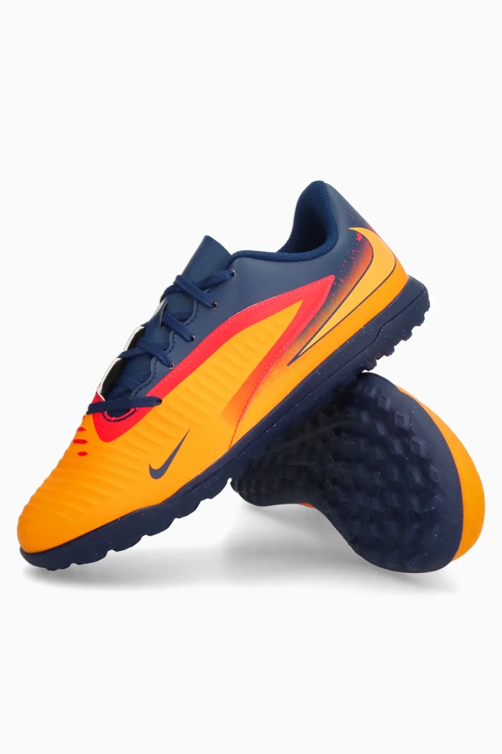 Сороконожки Nike Phantom 6 Low Club Erling Haaland TF Junior - оранжевый