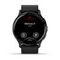 Garmin VENU 3 черные с серым безелем и кожаным ремешком
