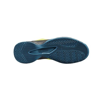 детские Кроссовки теннисные Wilson Rush Pro 4.0 QL Jr - sulphur spring/black/blue coral