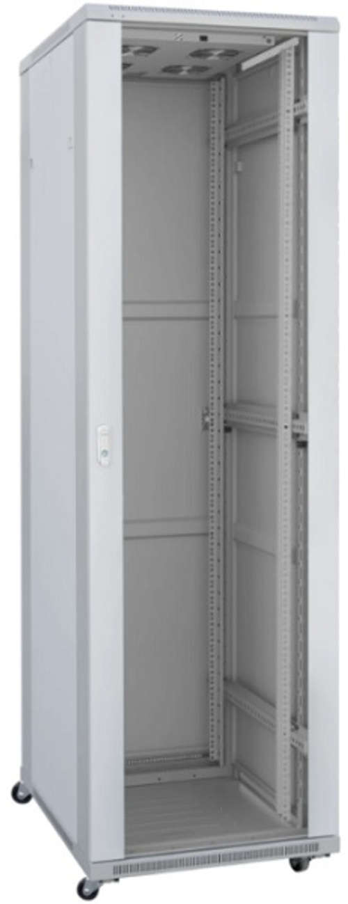 Шкаф напольный 19", 27U SNR SNR-TFC-276080-GS-G-SF