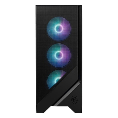 Корпус MSI MAG Forge 321R Airflow черный, без БП, ATX