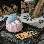 Набор крючков для вязания из древесины сибирского кедра (6 шт. 4-9 мм.) KN22