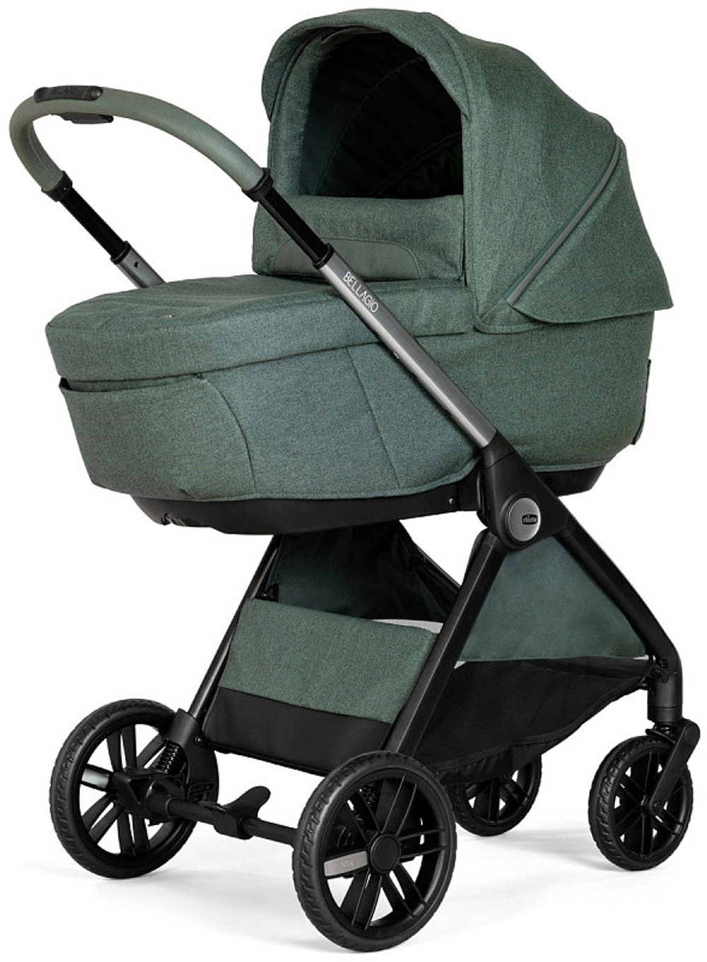 Коляска Chicco Bellagio 3 в 1 с автокреслом Kory Plus Amber Glow Fir Tree