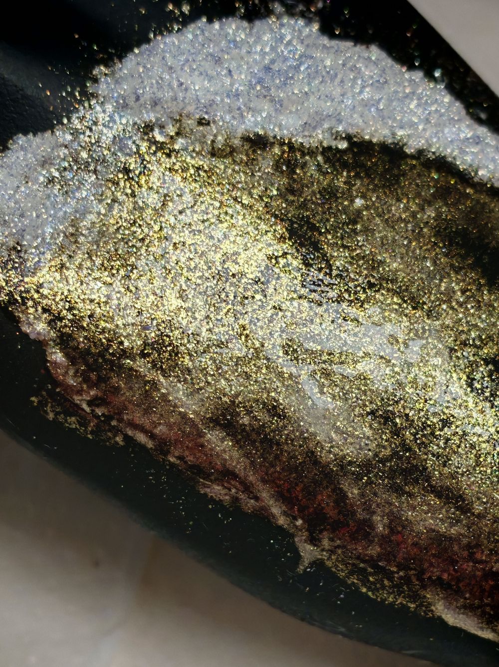 Премиум 9906 Алмазный золотой - крупный сухой краситель