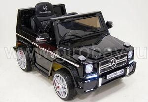 Детский электромобиль River Toys Mercedes-Benz-G-65-LS528 черный