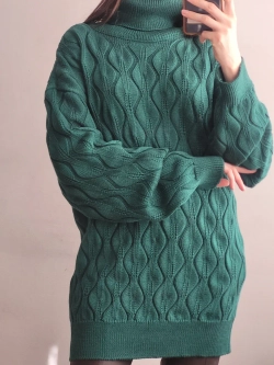 Джемпер оверсайз объемный