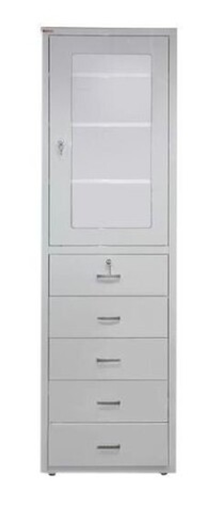 Шкаф медицинский (стекло/металл)