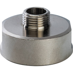 Переходник, ВР/НР никелированная    1 1/2"x  1/2"