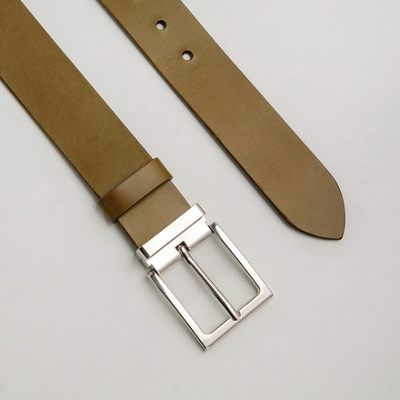 Ремень Dakota, натуральная кожа (Италия), пряжка 40мм, замак