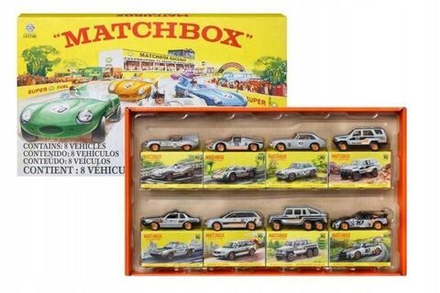 Игрушечный транспорт Mattel Matchbox - Юбилейный коллекционный набор 8 машинок В честь 70-летия HPC03