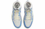 Кроссовки Jordan Air Jordan 1 High Zoom Cmft 2 "University Blue" (Женская размерная сетка)