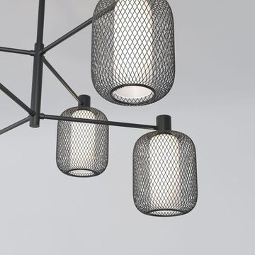 30191/6  потолочный светильник черный