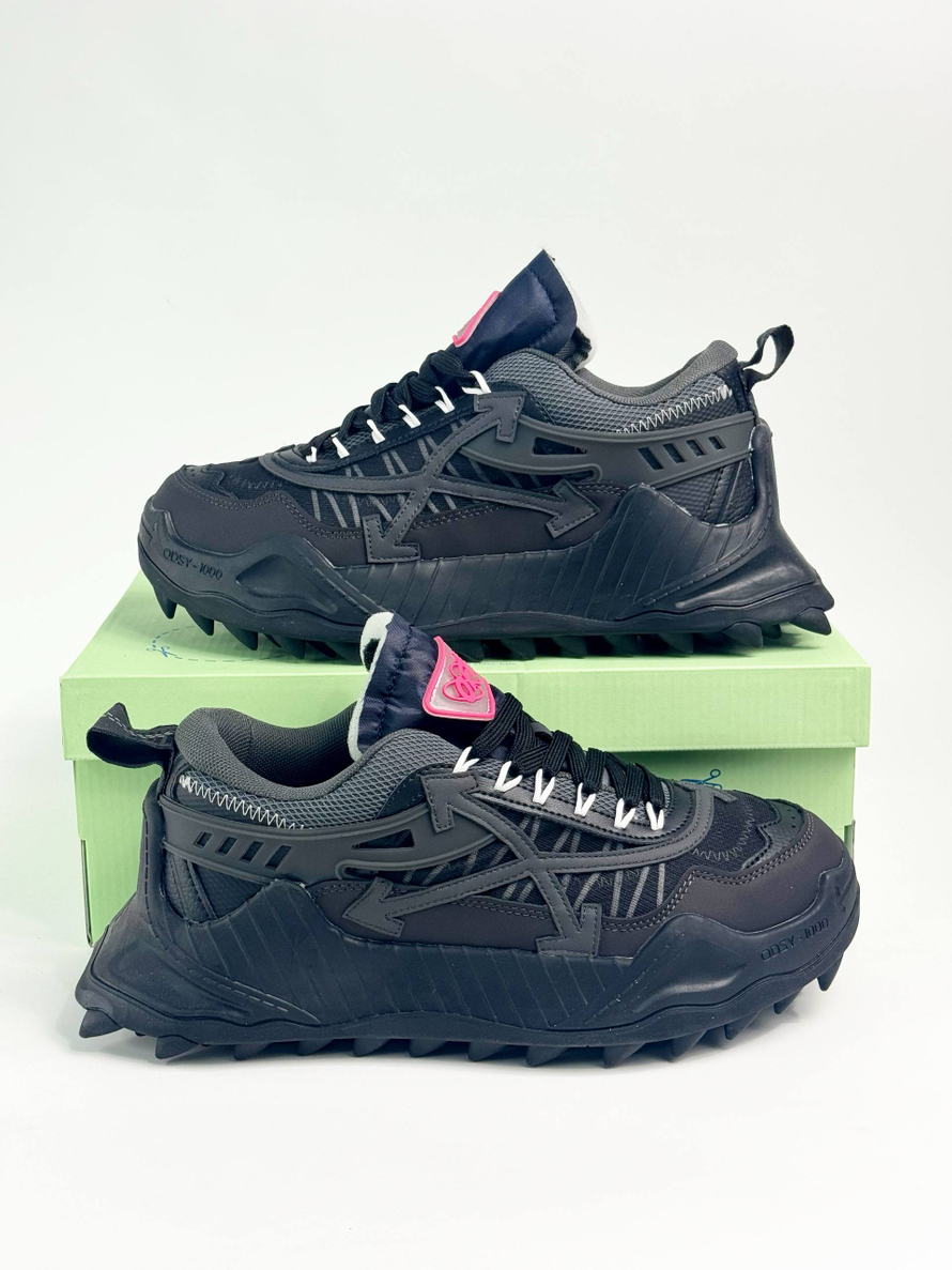 Кроссовки OFF-White Odsy 1000 #B118 (черн.)