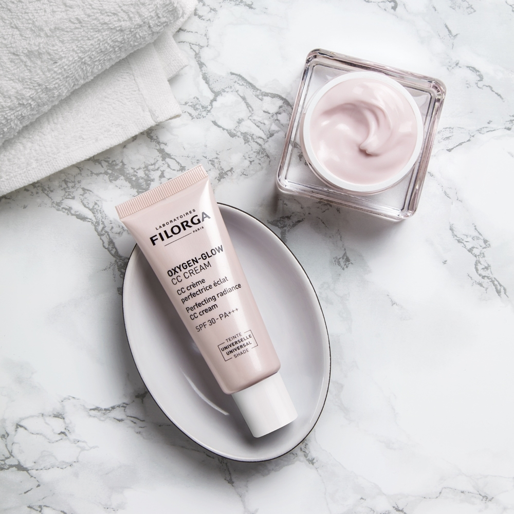 FILORGA OXYGEN-GLOW CC CREAM - CC-крем для осветления и разглаживания кожи, 40 ml