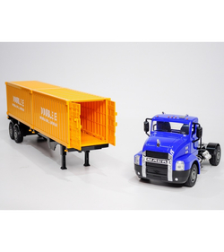 Радиоуправляемый тягач на 2 контейнера Double Eagle MACK 1/26 2.4G RTR