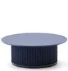 Уличный журнальный столик Sedalis Ø100 см, синий