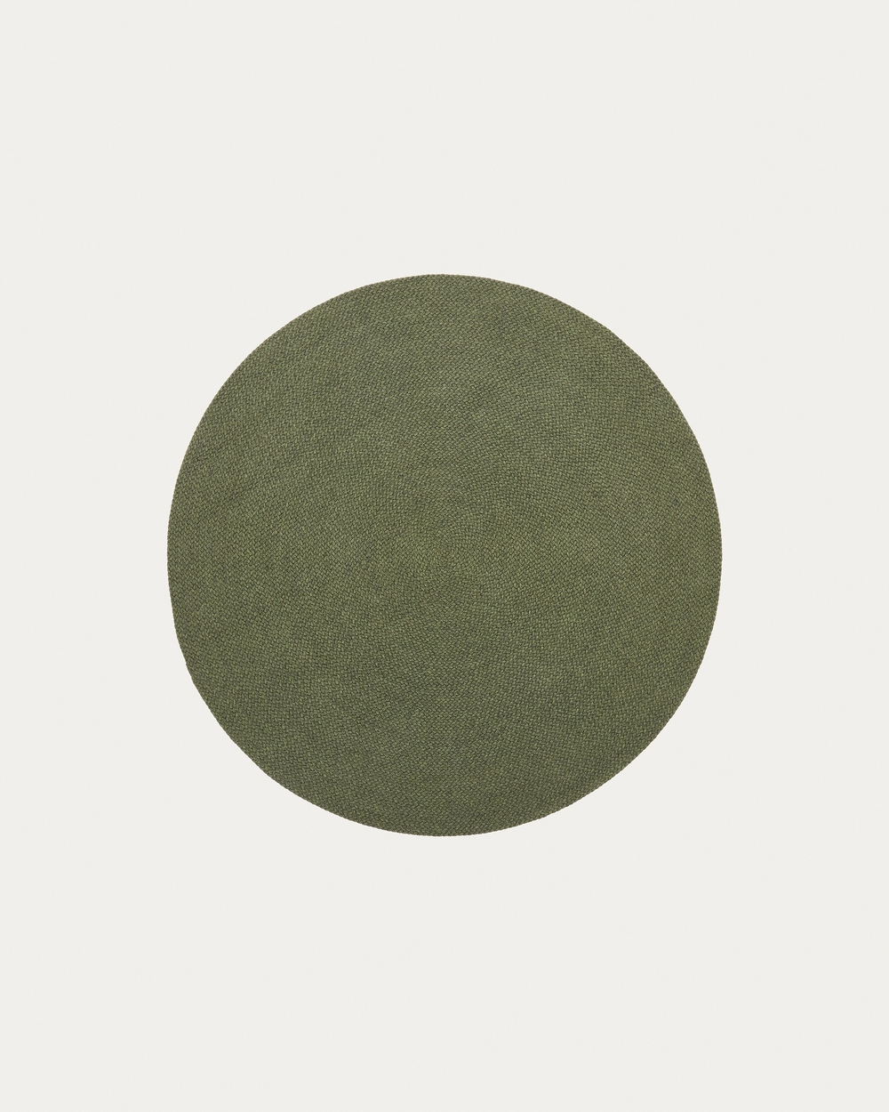 Ковер уличный Despas из синтетических волокон зеленый Ø150 см