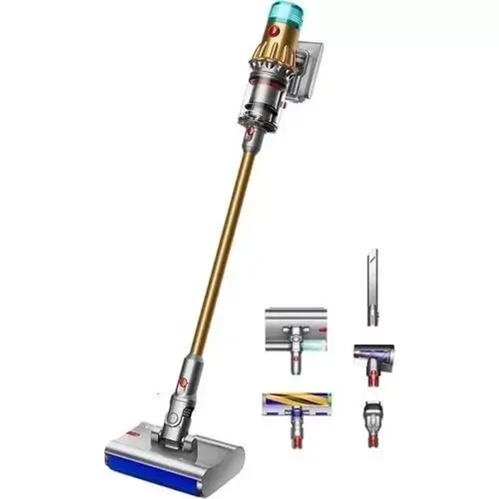 Моющий пылесос Dyson V12S Detect Slim Submarine Complete SV46, золотой (Gold)