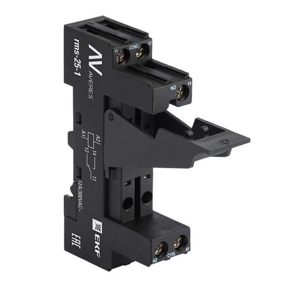 Разъем для реле РM slim 25/1 EKF AVERES (20.00 шт.)