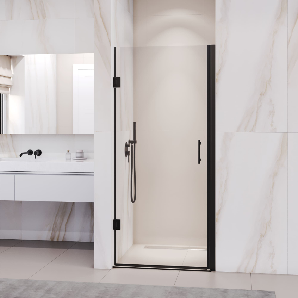 Душевая дверь на петлях, распашная дверь RGW PA-06b (Прозрачное, 800)