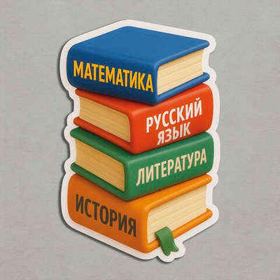 Стопка книг 3D - №1 - (50-77 см) - декор для фотосессий