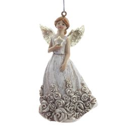 GAEM Фигурка декоративная подвесная "Ангел", L5 W3,5 H9,5 см, 2в.