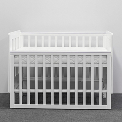 Кровать Antemi Mari 120х60 Ник 14 б/б Белый