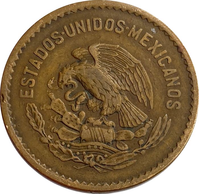 5 сентаво 1942-1955 Мексика