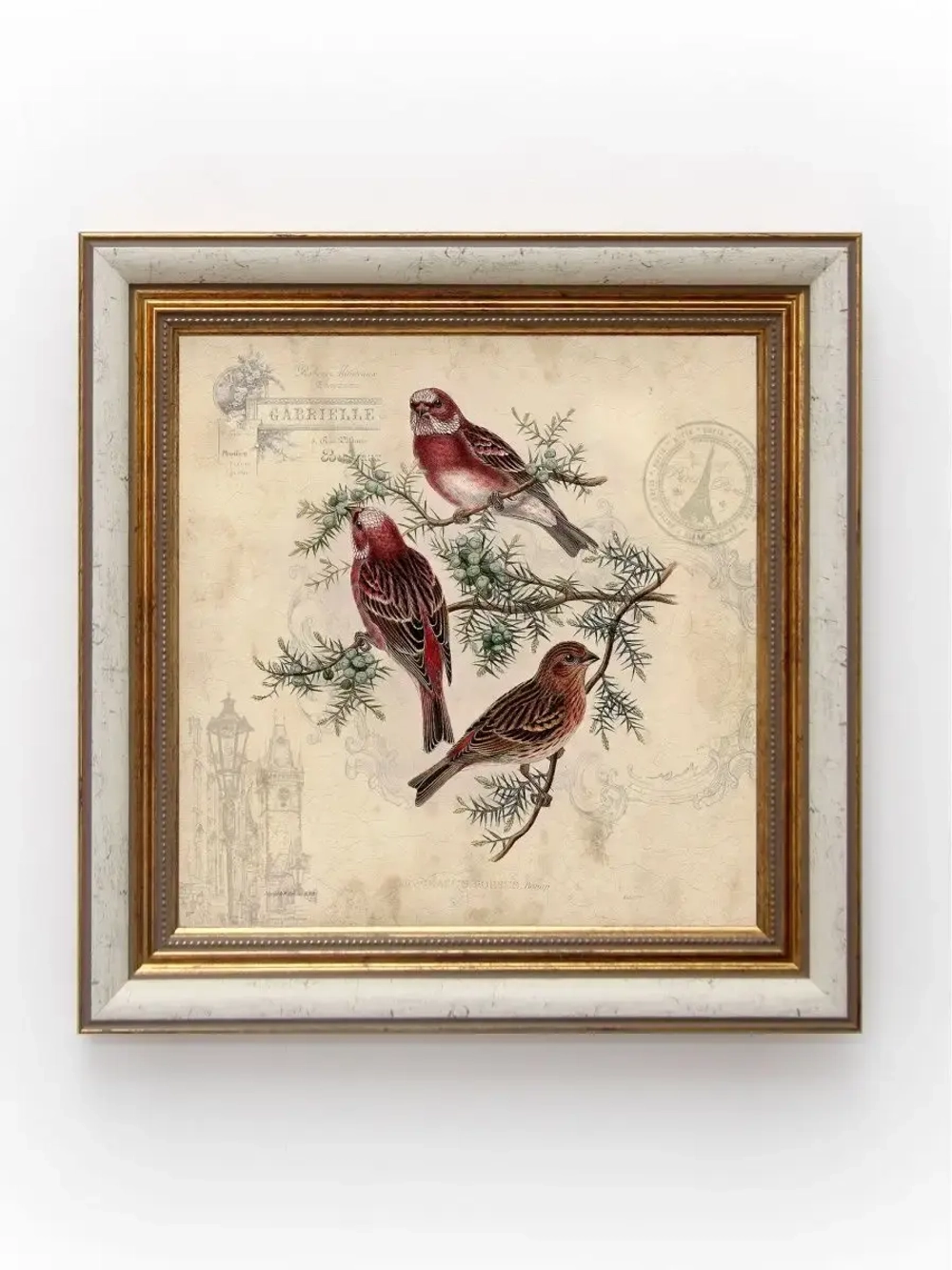 Картина на стену интерьерная на холсте 25х25см