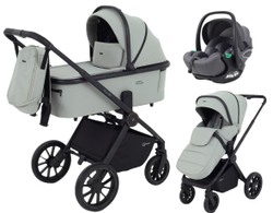 Детская коляска Rant Falcon Neo 3 в 1 с автокреслом Evomax Grey Sage