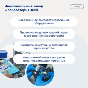 Сухой корм Jarvi для взрослых собак мелких пород, говядина